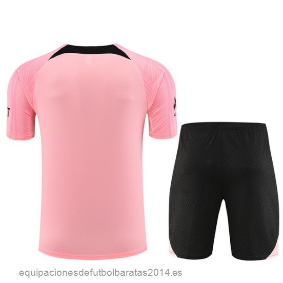 Nuevo Entrenamiento Conjunto Completo Paris Saint Germain 23/24 Rosa Negro Baratas